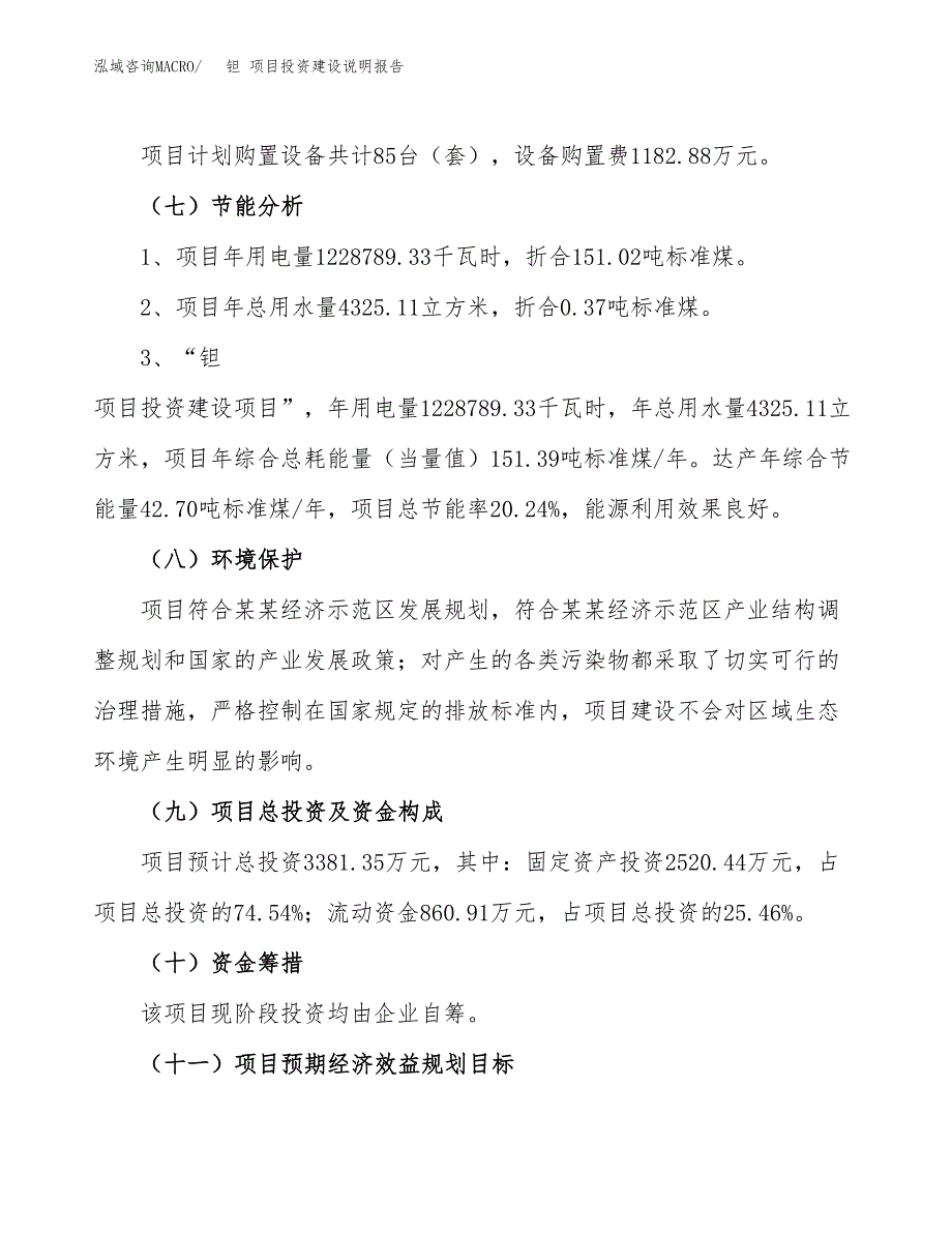 钽 项目投资建设说明报告.docx_第2页