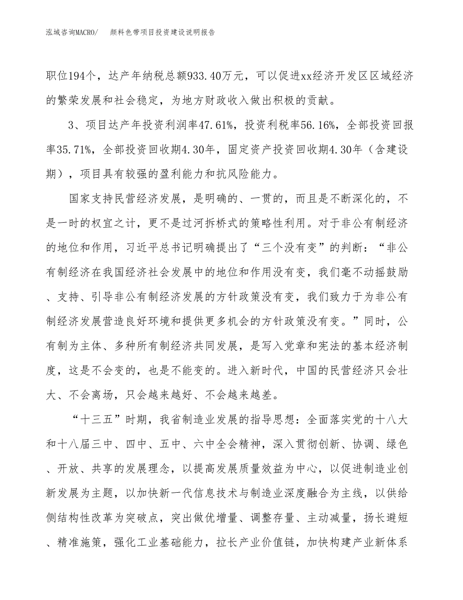 颜料色带项目投资建设说明报告.docx_第4页