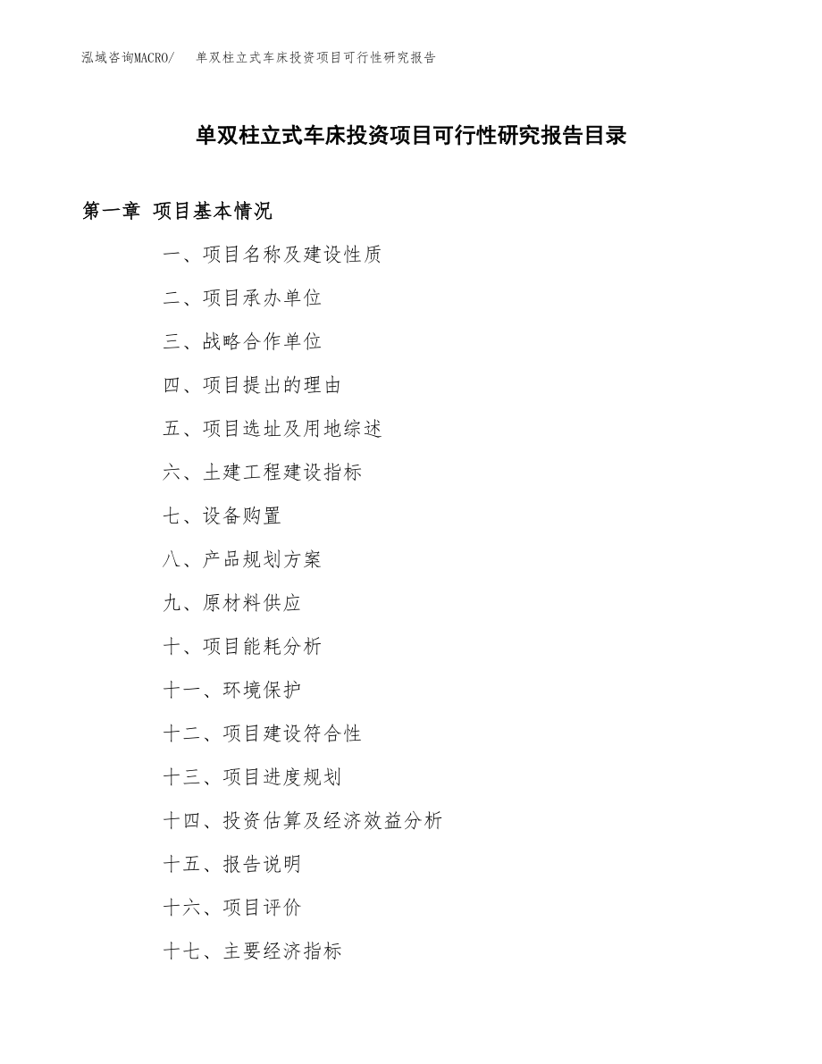 单双柱立式车床投资项目可行性研究报告(参考模板分析).docx_第3页