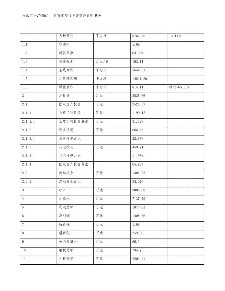 钻石漆项目投资建设说明报告.docx_第5页