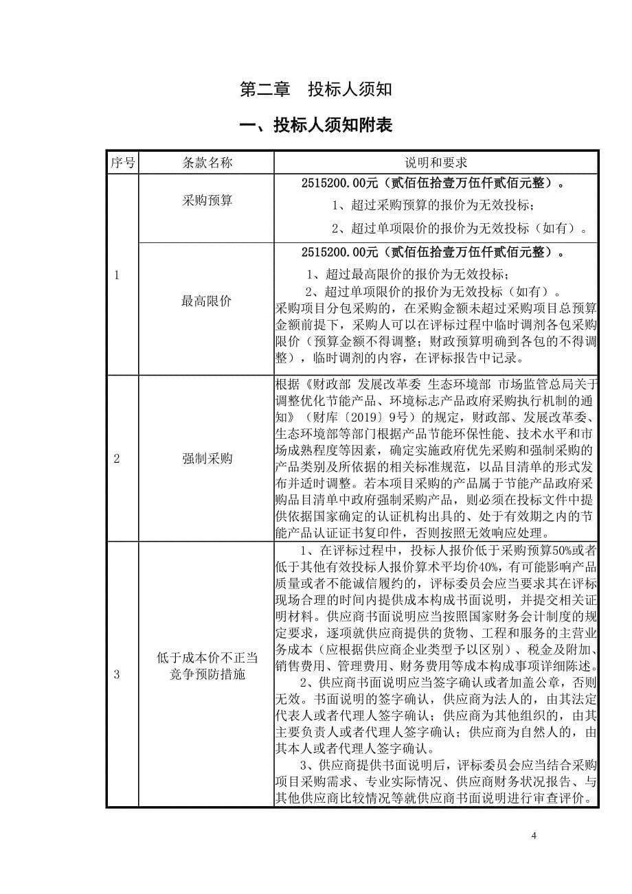 辅警服装采购公开招标文件_第5页