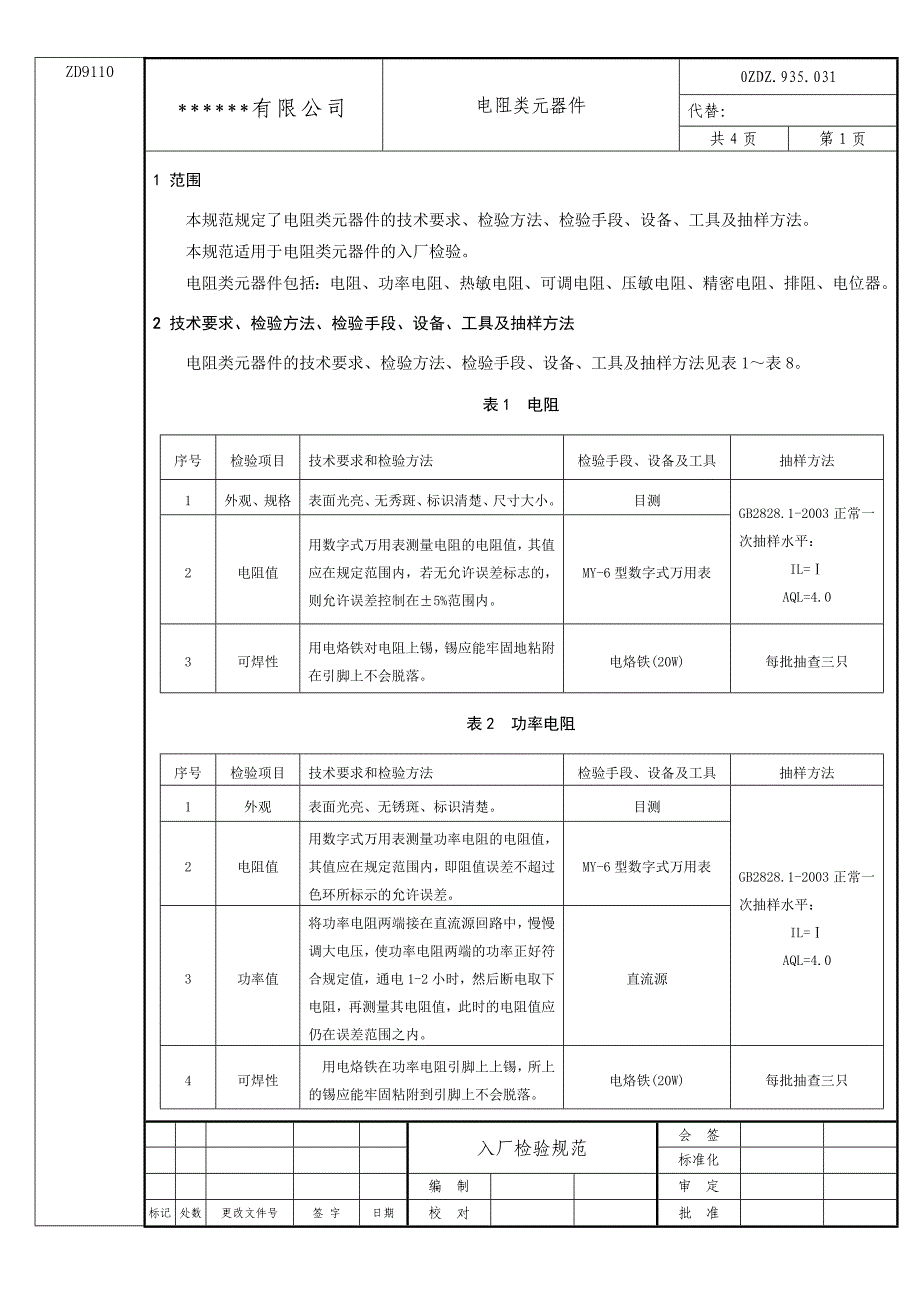 各类电子元器件入厂检验_第2页