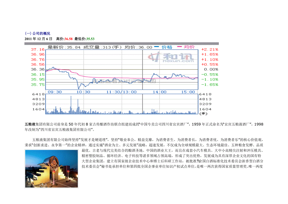 五粮液投资价值分析报告_第2页