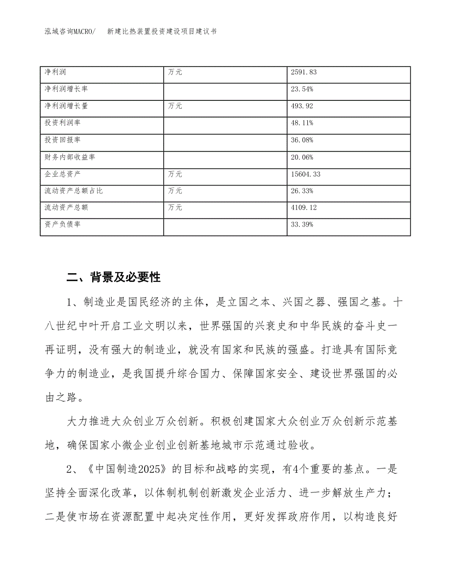 新建比热装置投资建设项目建议书参考模板.docx_第3页