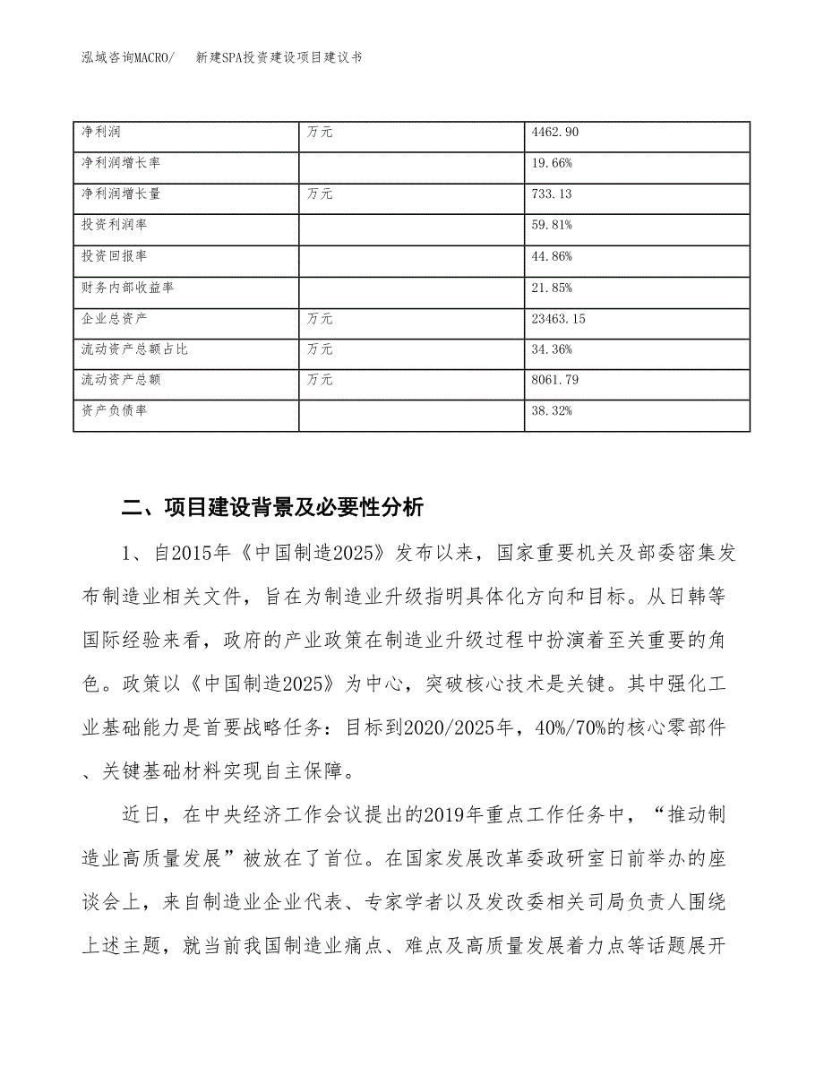 新建SPA投资建设项目建议书参考模板.docx_第3页