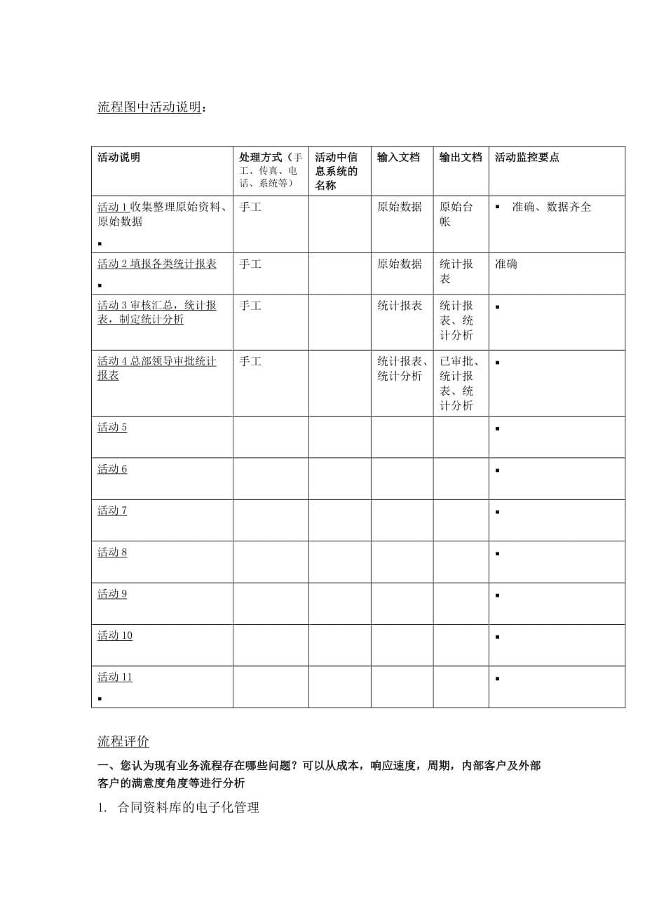 广州地铁管理信息系统规划及方案设计项目业务流程调查表_第5页