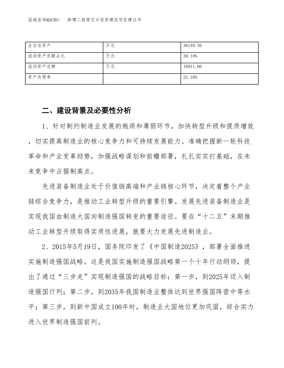 新建二极管芯片投资建设项目建议书参考模板.docx_第3页