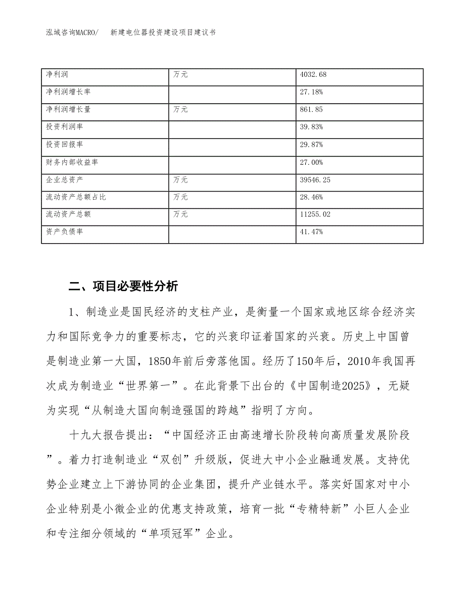 新建电位器投资建设项目建议书参考模板.docx_第3页