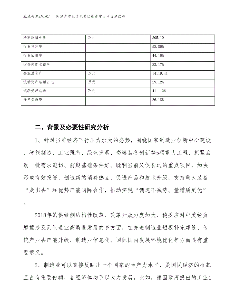 新建光电直读光谱仪投资建设项目建议书参考模板.docx_第3页