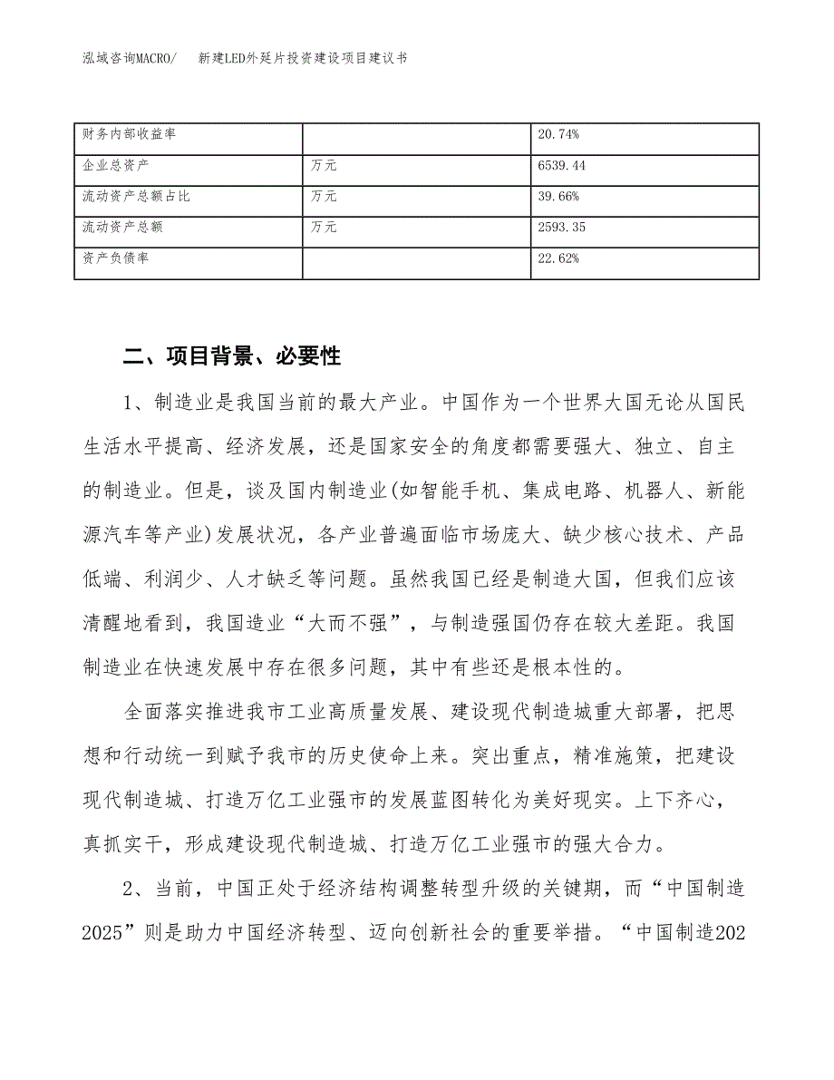 新建LED外延片投资建设项目建议书参考模板 (1).docx_第3页