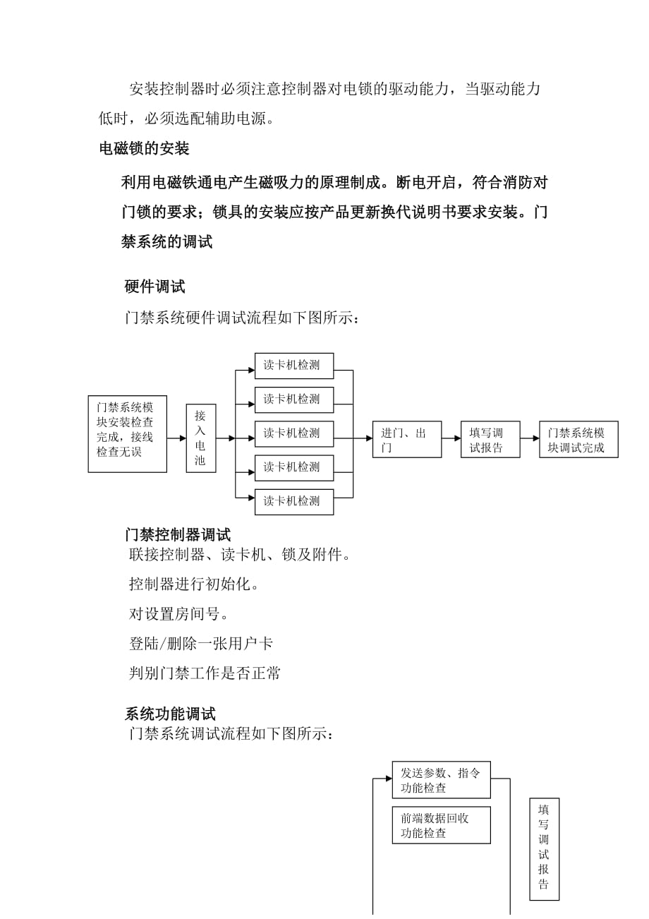 出入口门禁检票系统施工方案_第3页