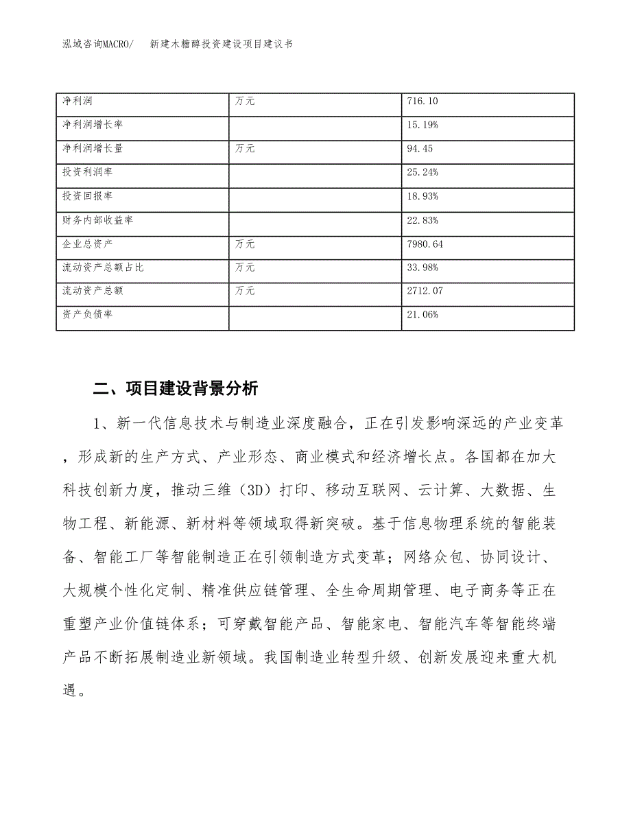 新建木糖醇投资建设项目建议书参考模板.docx_第3页