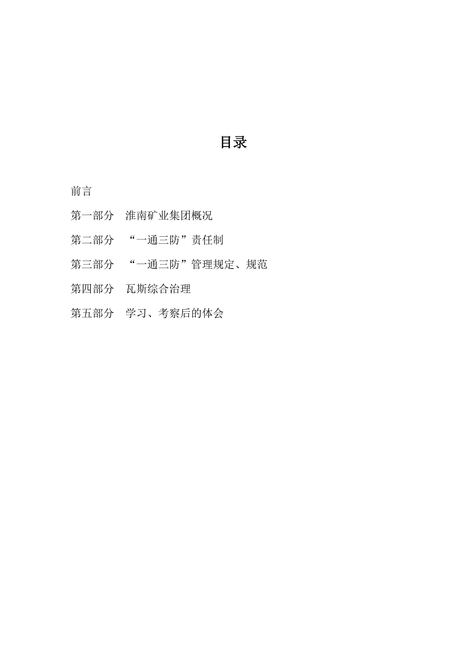 某矿业集团矿井瓦斯治理学习考察报告_第2页