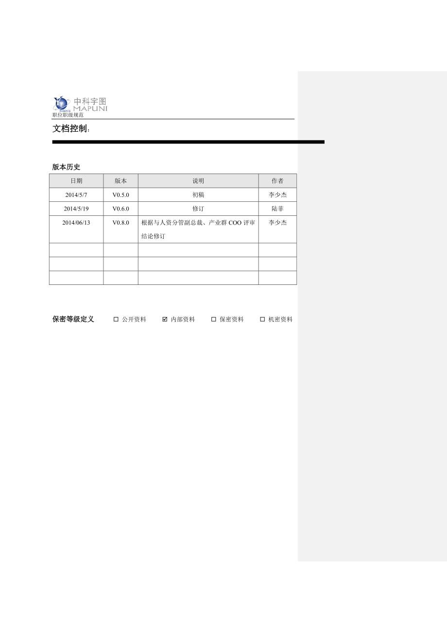 某技术研发中心职位职级管理制度汇编_第2页