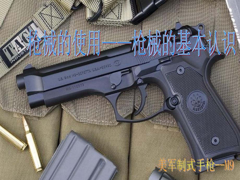 枪械认识初步_第1页