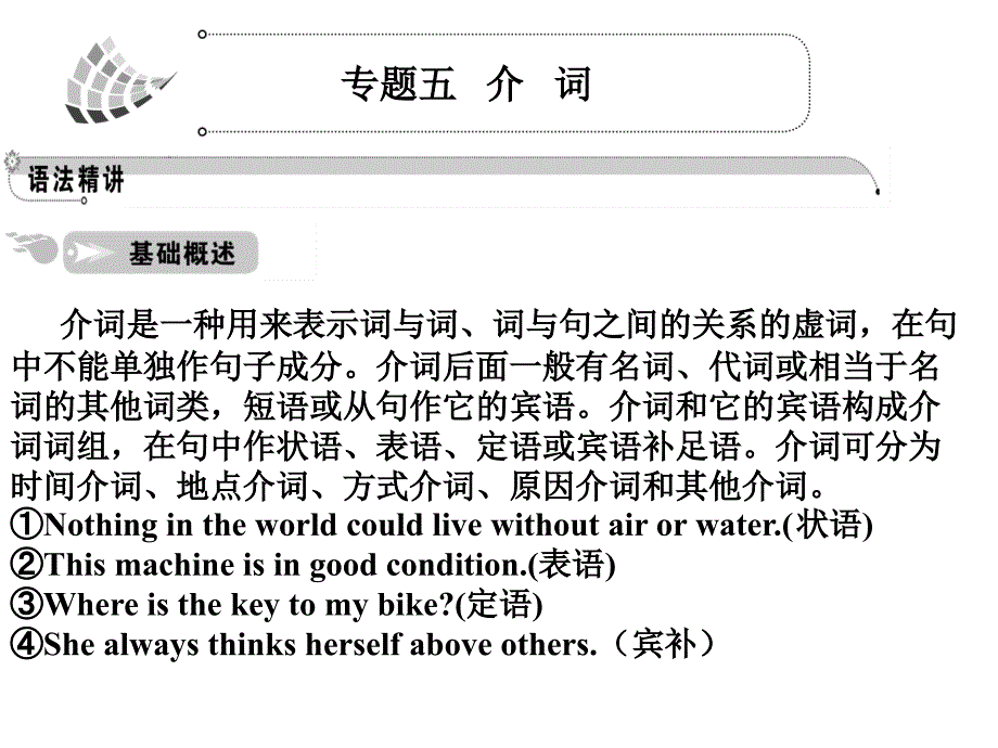 高考英语介词的灵活用法总结_第1页