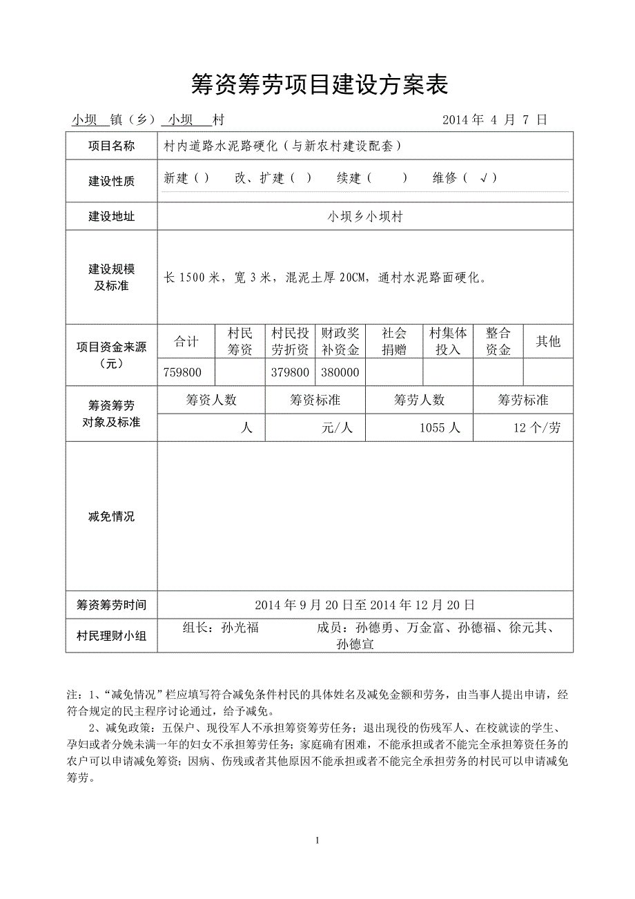 一事一议资料模板_第2页