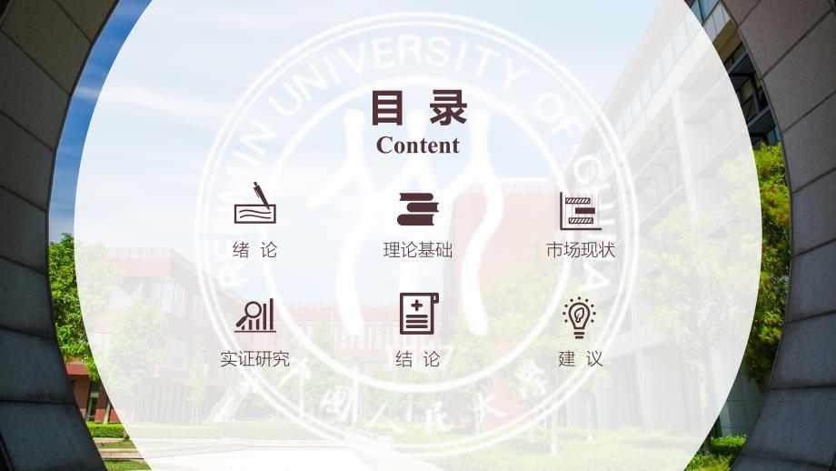 中国人民大学-毕业论文答辩PPT模板_第2页