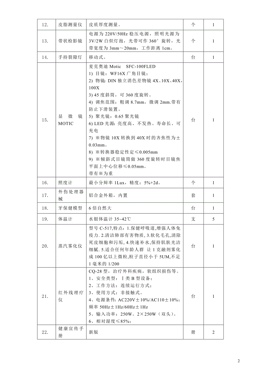 询价通知书模板.._第2页