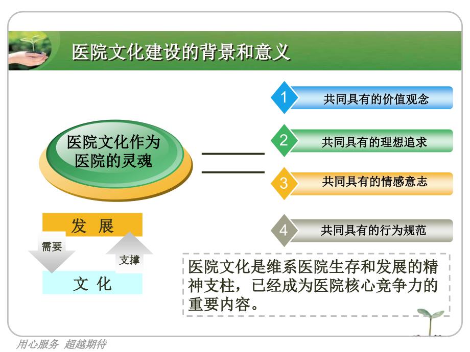 医院文化建设与可持续发展培训课件_第2页