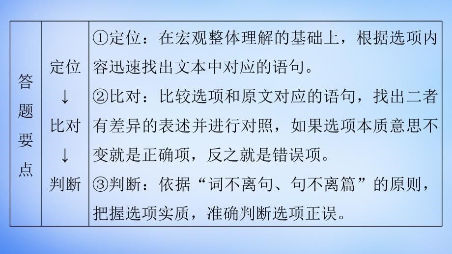 三重比对突破辨析选项正误的瓶颈_第5页