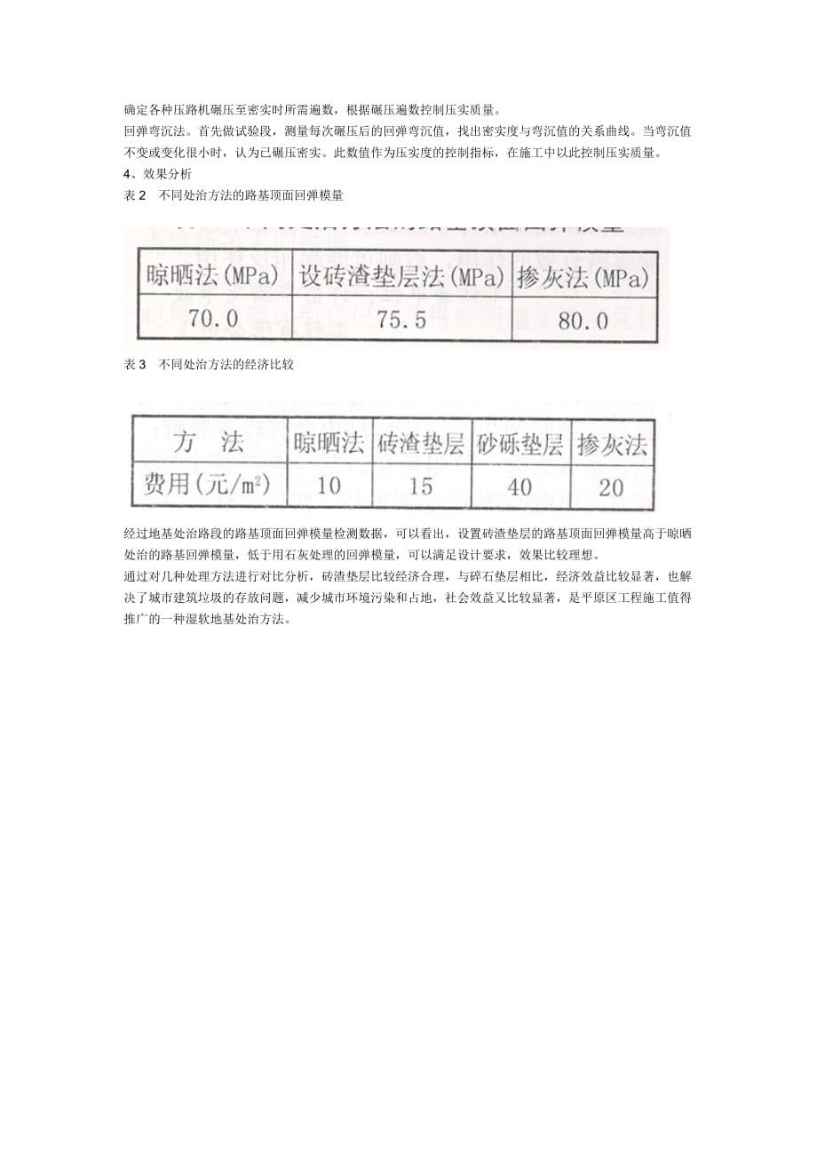 浅议砖渣处理湿软地基技术_第2页