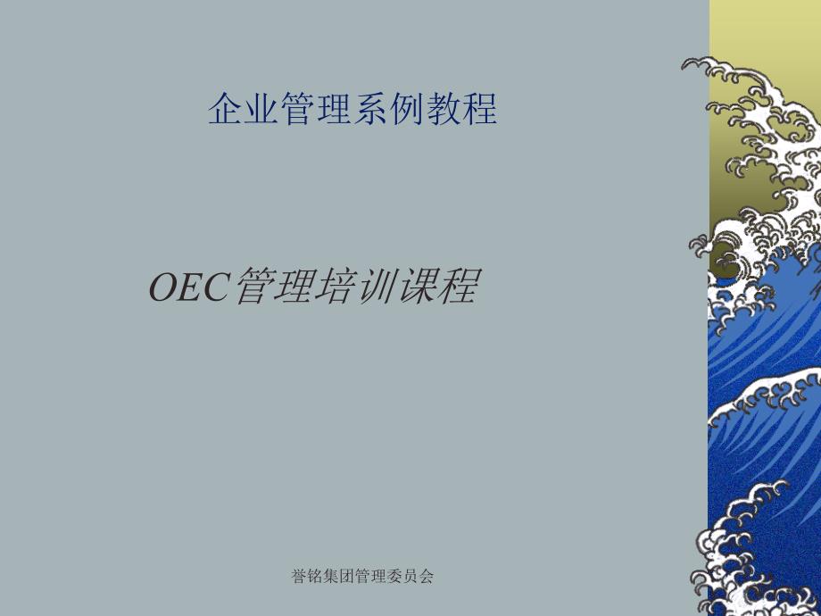 oec管理概述_第1页