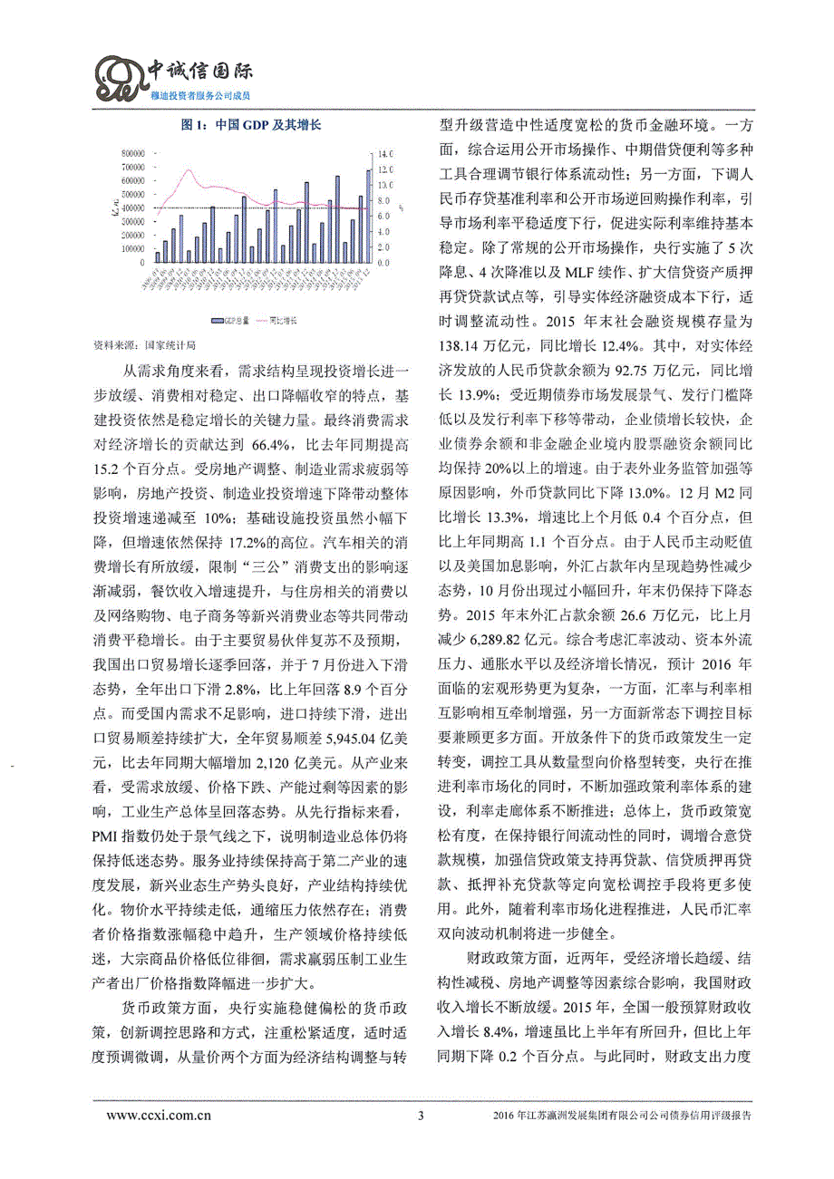 2016年江苏瀛洲发展集团有限公司公司债券信用评级报告(银行间)_第4页