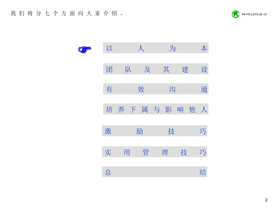 团队领导艺术与管理培训课程_第3页