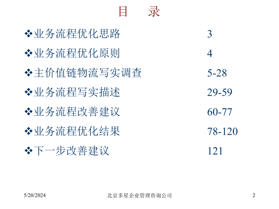 某纺织集团业务流程优化管理咨询报告_第2页