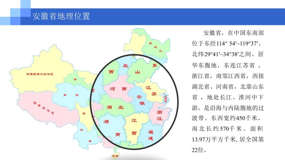 安徽省地形地貌ppt_第3页