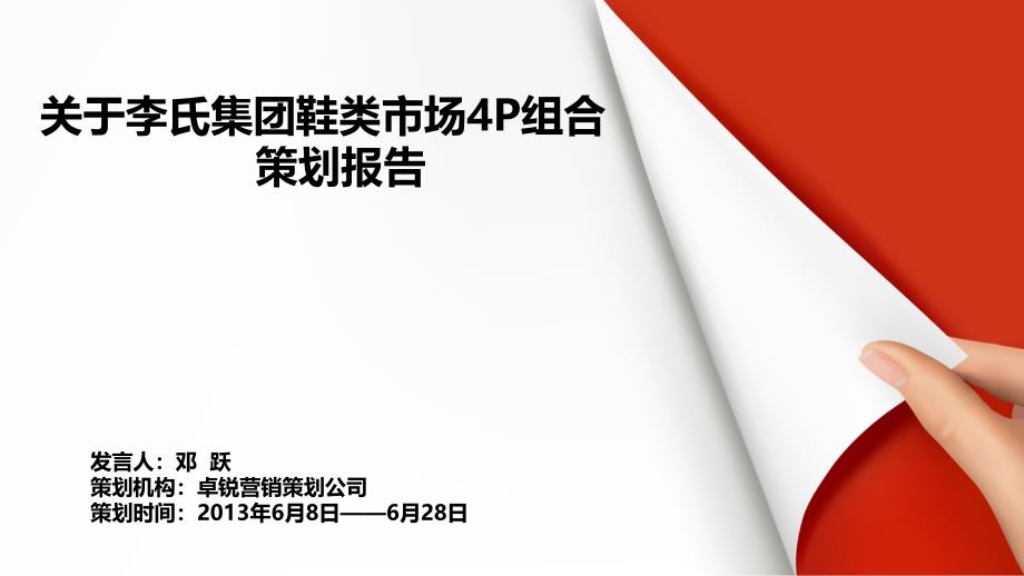 某集团鞋类市场4p组合策划报告_第2页