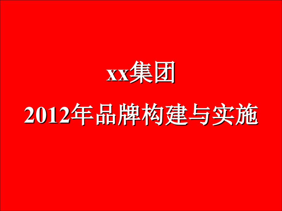 某品牌构建与实施方案_第1页