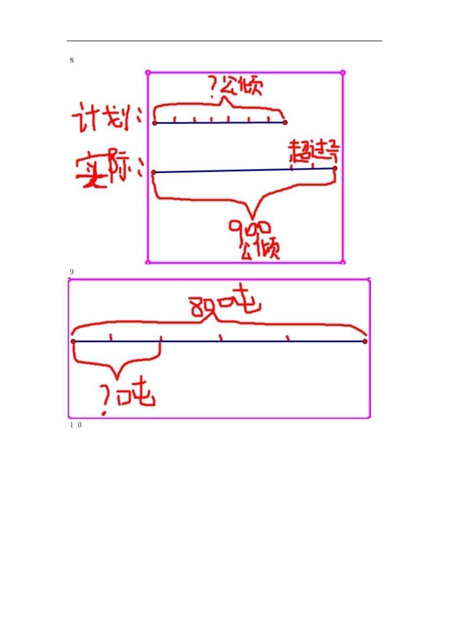 2017年青岛版小学六年级第一学期数学期末归类复习题_第5页