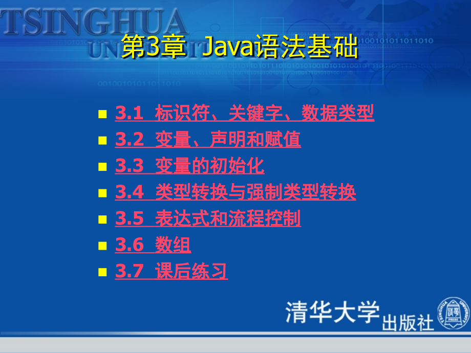 《java-2面向对象程序设计基础》java语法基础_第3页