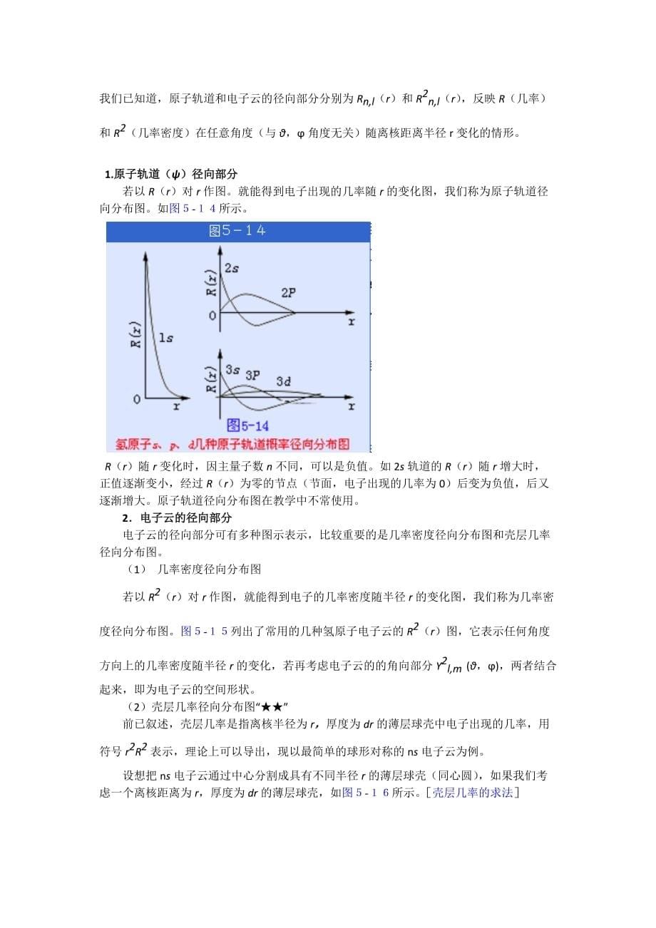 波函数和电子云的空间图象_第5页