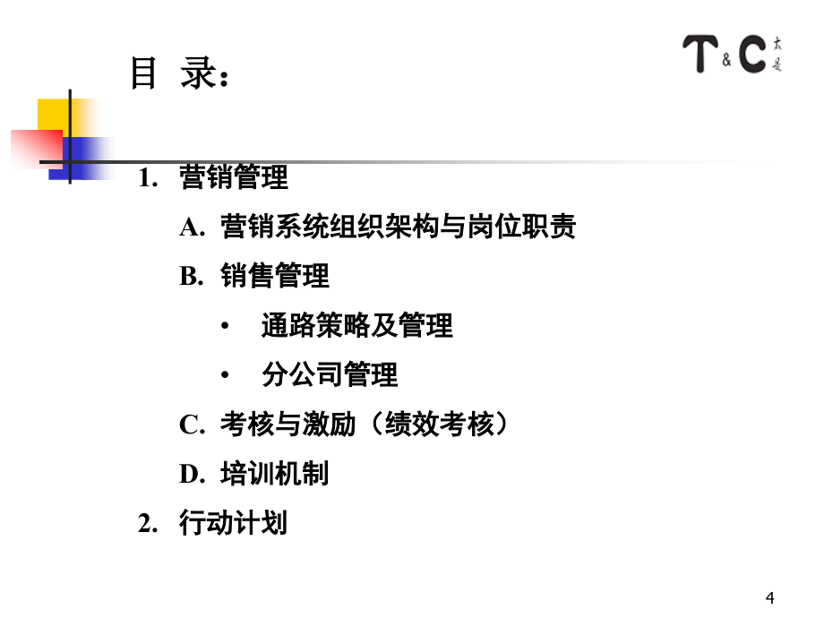 某公司营销管理咨询建议_第4页