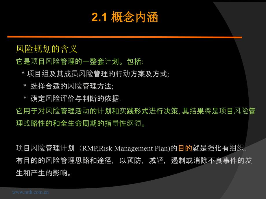 项目风险管理规划课件_第3页