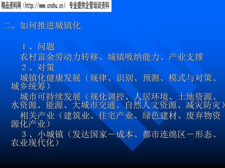 推进城镇化发展战略及重要意义_第5页