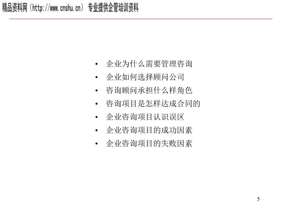 企业持续稳定成长的助动力-管理咨询1_第5页