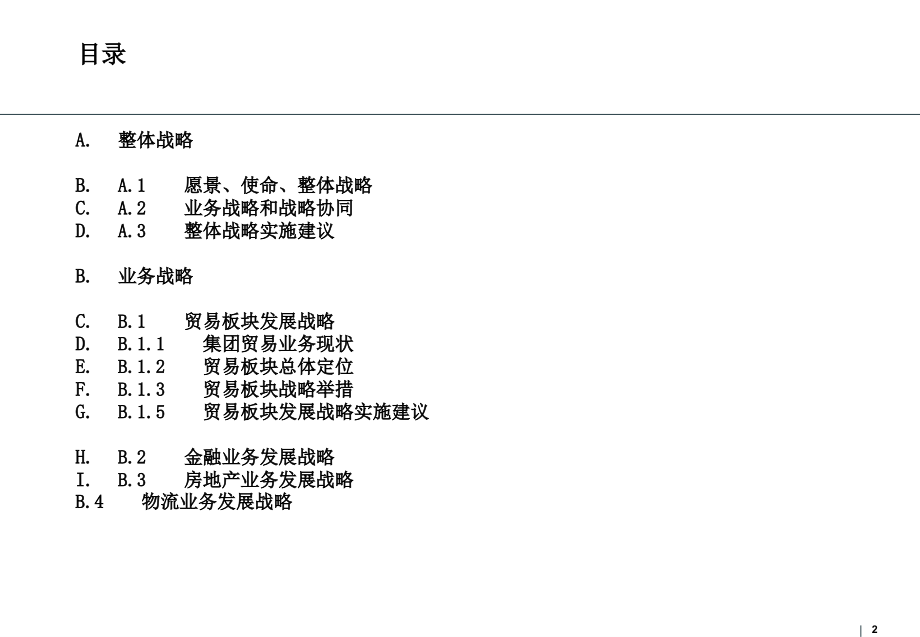 某集团战略规划咨询报告_第2页