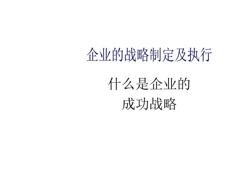 企业战略的制定及执行_第5页