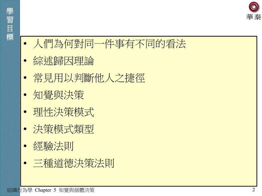 知觉与个体决策简介_第2页