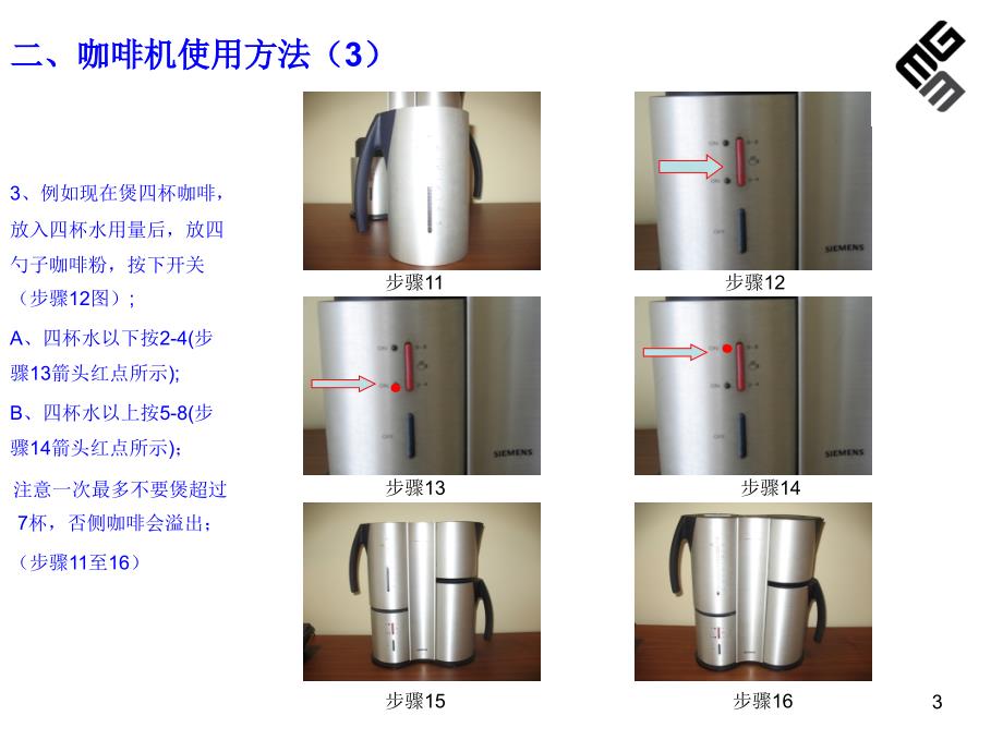 咖啡机使用方法_第3页