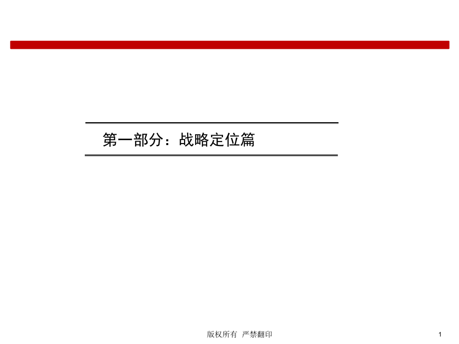 某连锁品牌企业战略定位及模式概论_第1页