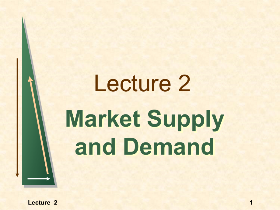 tsinghua_2005mba_lecture_02(market demand and supply)_第1页