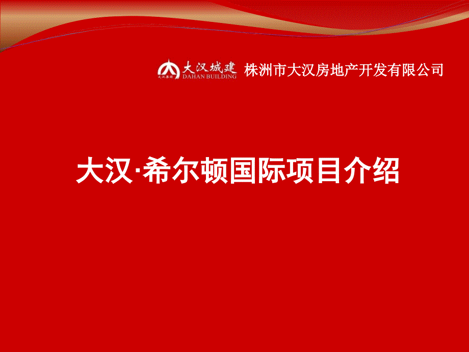 大汉希尔顿国际项目介绍_第1页