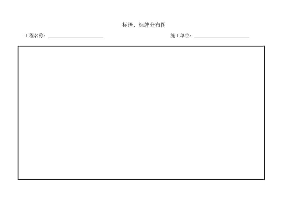 项目施工现场安全警示标识管理规定_第5页