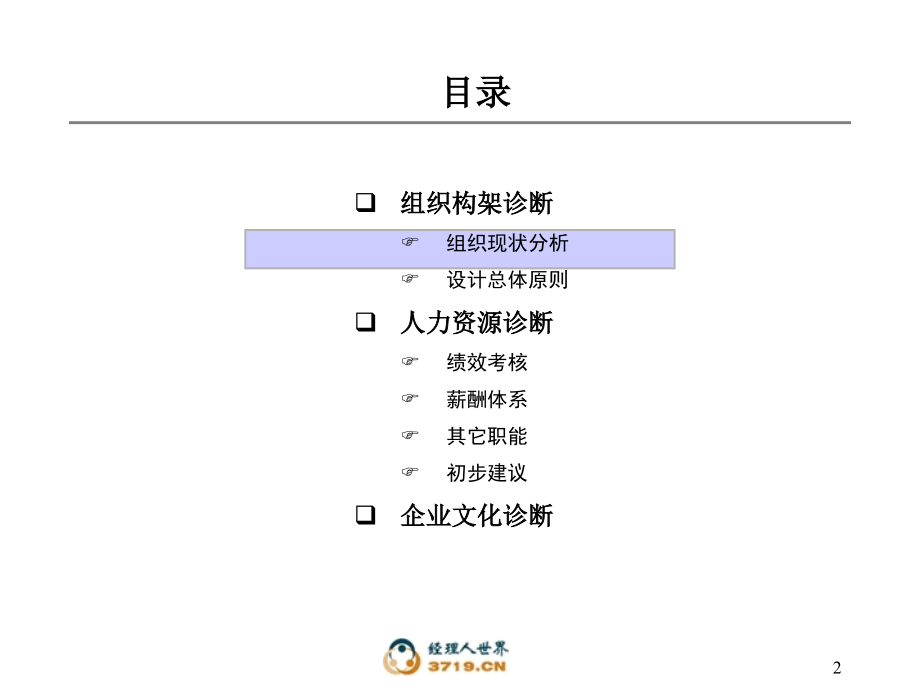 钢铁设计研究总院组织结构与人力资源诊断报告_第2页