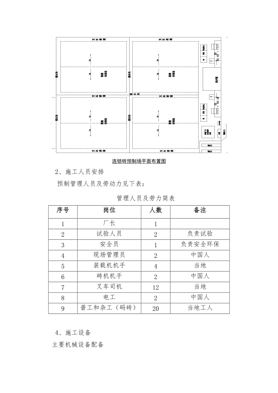 预制联锁块工程施工方案_第3页